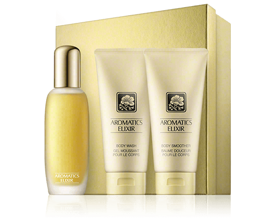 Clinique Aromatics Elixir Set mit Body Smoother & Body Wash