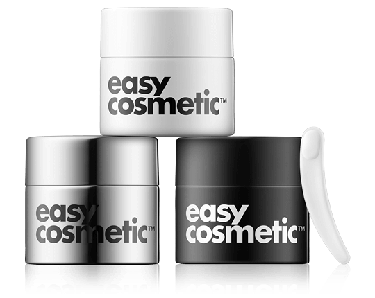 easycosmetic Beauty & More Cosmetic Jars (3 Stück)