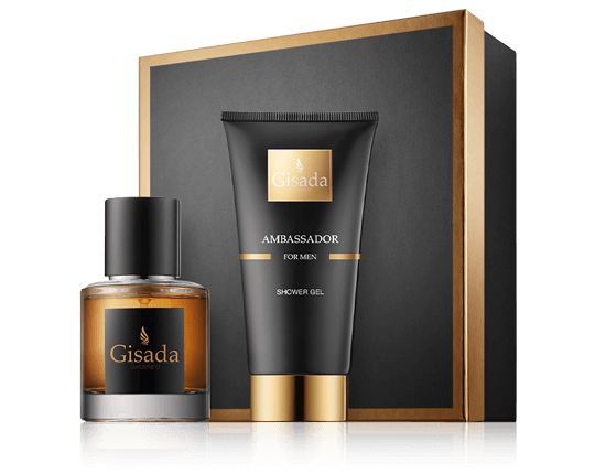 Gisada Ambassador for Men 50 ml EdP Set mit Shower Gel