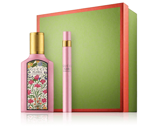 Gucci Flora by Gucci Gorgeous Gardenia 50 ml EdP Set mit Mini EdP Spray