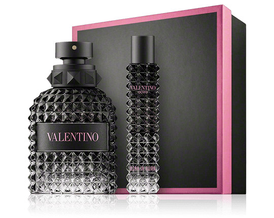 Valentino Uomo Born In Roma 50 ml EdT Set mit Mini EdT Spray