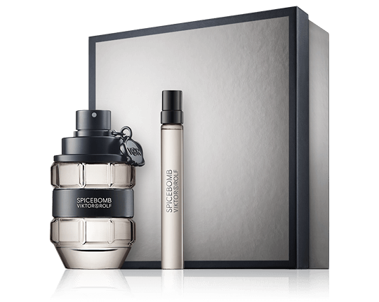 Viktor & Rolf Spicebomb 50 ml EdT Set mit Mini EdT Spray