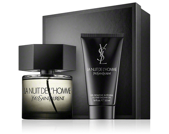 Yves Saint Laurent La Nuit De L'Homme 60 ml EdT Set mit Shower Gel