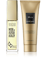 Alyssa Ashley Musk 100 ml EdT Set mit Glittering Hand & Body Moisturiser