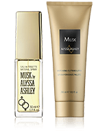 Alyssa Ashley Musk 50 ml EdT Set mit Glittering Hand & Body Moisturiser