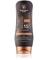 Australian Gold Instant Bronzer Lotion Sunscreen SPF 15 Körperlotion 237 ml