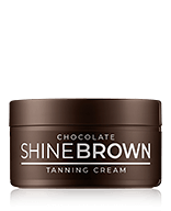 BYROKKO Sun Care Shine Brown Tanning Cream Chocolate Körpercreme 200 ml
