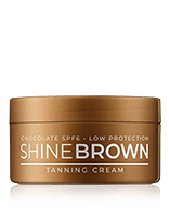 BYROKKO Sun Care Shine Brown Tanning Cream Chocolate SPF 6 Körpercreme 200 ml