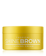 BYROKKO Sun Care Shine Brown Tanning Cream Tropical Körpercreme 190 g
