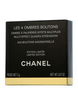 Chanel Les 4 Ombres Boutons Ombre à Paupières Effets Multiples 209 Boutons Mademoiselle Lidschatten 2 g