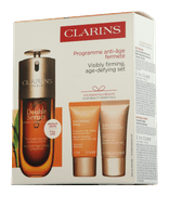 Clarins Double Serum Set mit Energy Cream & Cou & Décolleté Serum