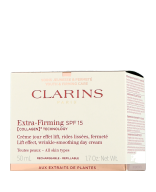 Clarins Extra-Firming [Collagen]³ Technology Crème Jour SPF 15 Toutes Peaux Rechargeable Tagescreme 50 ml