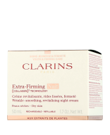 Clarins Extra-Firming [Collagen]³ Technology Crème Nuit Peaux Sèches Rechargeable reichhaltige Nachtcreme 50 ml