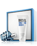 Diesel Only the Brave 50 ml EdT Set mit Shower Gel