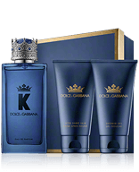 Dolce & Gabbana K 100 ml EdP Set mit EdP Spray, Shower Gel & Aftershave Balm