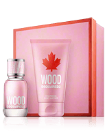 Dsquared² Wood pour Femme 30 ml EdT Set mit Body Lotion
