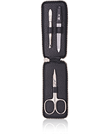Erbe Solingen Maniküre-Etui mit Reissverschluss in Schwarz Manicureset 3-teilig