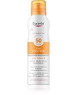 Eucerin Sun Protection Oil Control Dry Touch Body Sun Spray Transparent LSF 50 Körperspray 200 ml