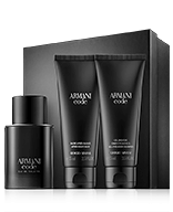 Giorgio Armani Code Homme 50 ml EdT Set mit Aftershave Balm