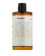 Korres Athenian Grooming Bergamot + Leather Eau de Cologne 100 ml