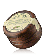 Mondial 1908 Shaving Care Tabacco Verde Cream Wooden Bowl Rasiercreme 140 ml