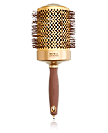 Olivia Garden Expert Blowout Shine gewellte Borsten 80 gold & braun Bürste
