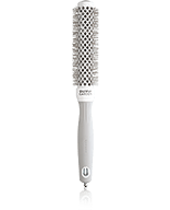Olivia Garden Expert Blowout Speed gewellte Borsten 25 weiss & grau Bürste