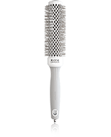 Olivia Garden Expert Blowout Speed gewellte Borsten 35 weiss & grau Bürste