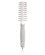 Olivia Garden Expert Blowout Vent Doppelborsten 20 weiss & grau Bürste