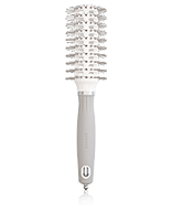 Olivia Garden Expert Blowout Vent Doppelborsten 30 weiss & grau Bürste