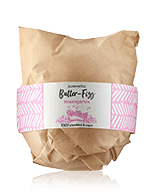 puremetics Körperpflege Butter-Fizz Badebombe Rosengarten Badezusatz 220 g