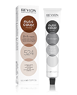 Revlon Professional Nutri Color Filters 3in1 Cream 524 Coppery Pearl Brown Spezialprodukt 100 ml