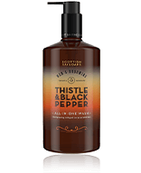 Scottish Fine Soaps Men's Grooming Thistle & Black Pepper All-in-One-Wash 500ml