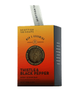 Scottish Fine Soaps Men's Grooming Thistle & Black Pepper Body Scrub Bar Körperpeeling 150 g