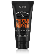 Scottish Fine Soaps Men's Grooming Thistle & Black Pepper Face & Beard Wash Gesichtsreinigung 150 ml