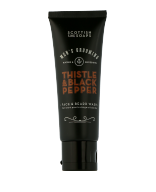 Scottish Fine Soaps Men's Grooming Thistle & Black Pepper Face & Beard Wash Gesichtsreinigung 75 ml