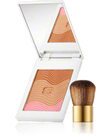 Sisley Phyto Touche Poudre Éclat Soleil Trio Pêche Dorée Puder 11 g
