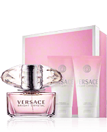 Versace Bright Crystal 50 ml EdT Set 2x Pflege