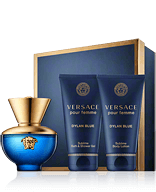 Versace Dylan Blue pour Femme 50 ml EdP Set 2x Pflege