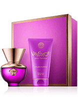 Versace Dylan Purple 30 ml EdP Set mit Body Lotion