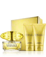 Versace Yellow Diamond 50 ml EdT Set 2x Pflege