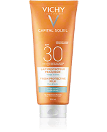 Vichy Capital Soleil Fresh Protective Milk Face & Body SPF 30 Gesicht- und Körperlotion 300 ml