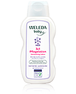 Weleda Baby Med 3in1 Pflegelotion Weisse Malve Körperlotion 200 ml