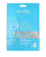 Weleda Exo Boost Hydrobounce Tuchmaske Feuchtigkeit Pflegemaske 20 ml