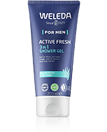 Weleda For Men Active Fresh 3 in 1 Shower Gel 200ml