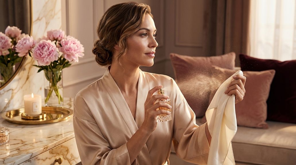 Ist es schädlich, wenn Parfum auf Haare oder empfindliche Bereiche gesprüht wird?