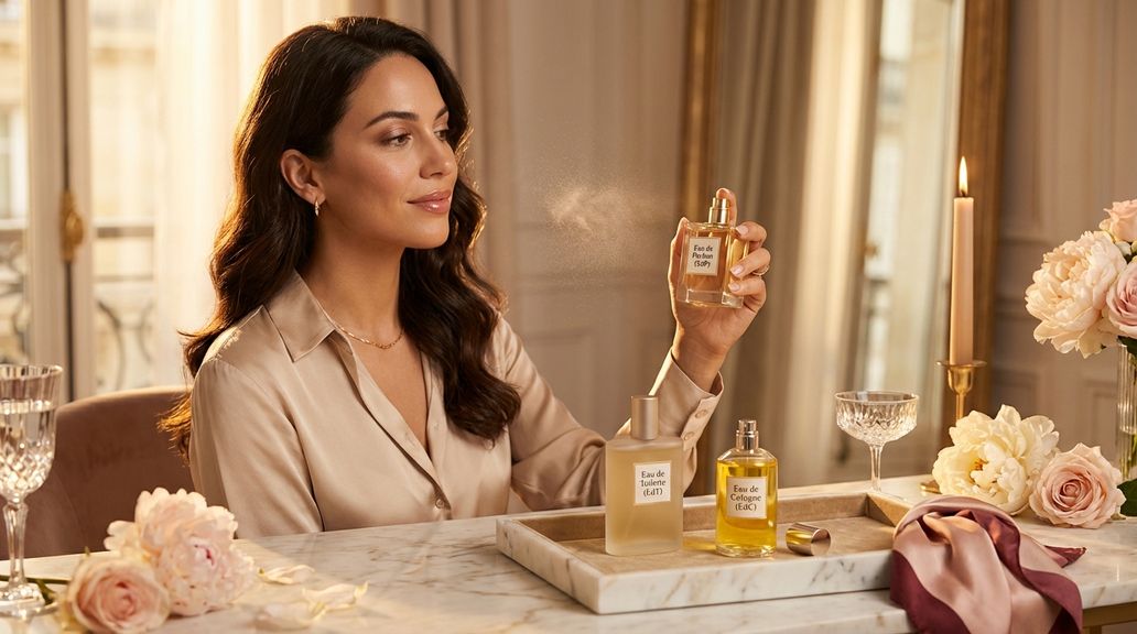 Was ist der Unterschied zwischen Eau de Parfum, Eau de Toilette und Eau de Cologne?