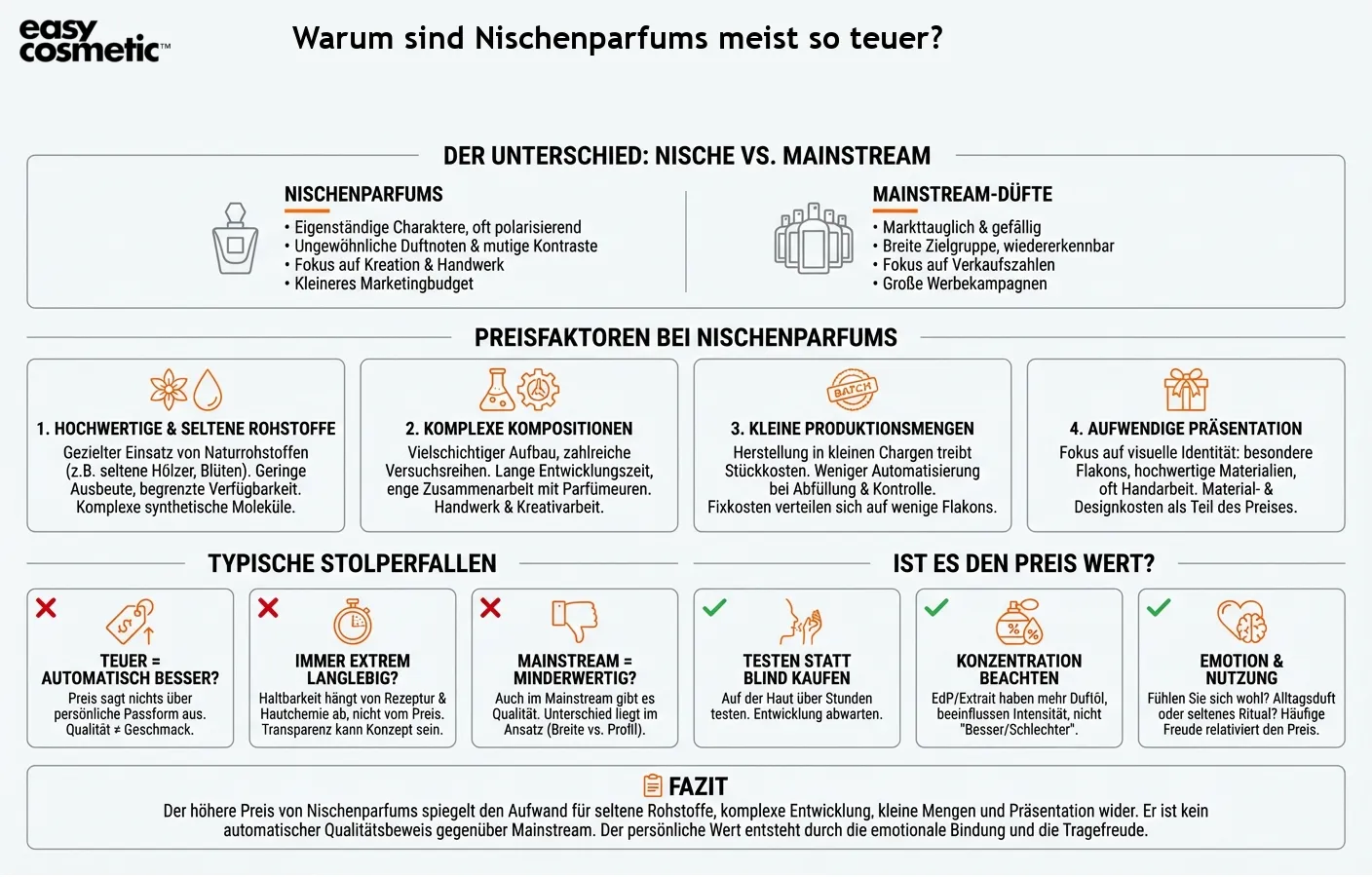 Warum sind Nischenparfums meist so teuer?