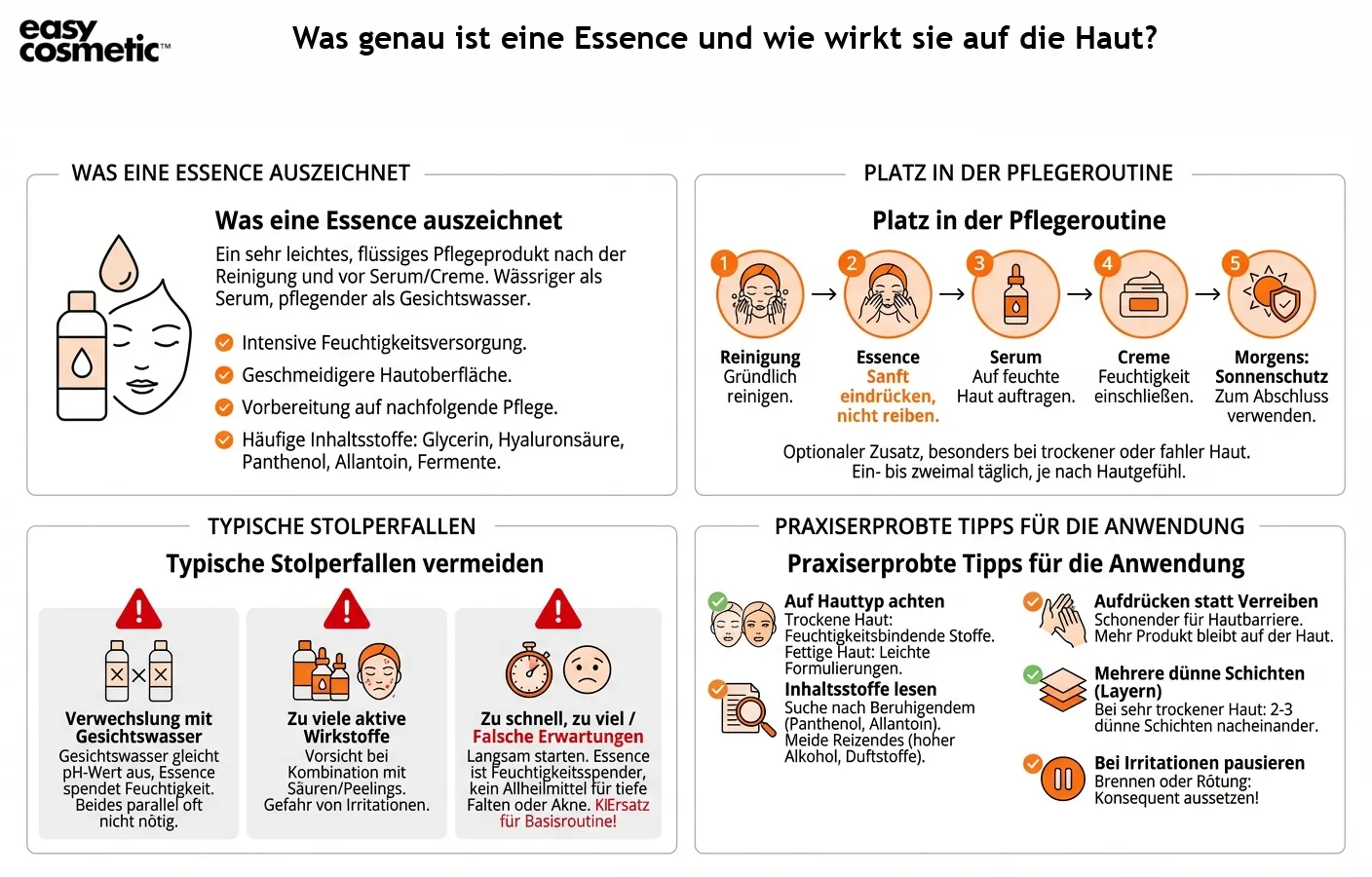 Was genau ist eine Essence und wie wirkt sie auf die Haut?