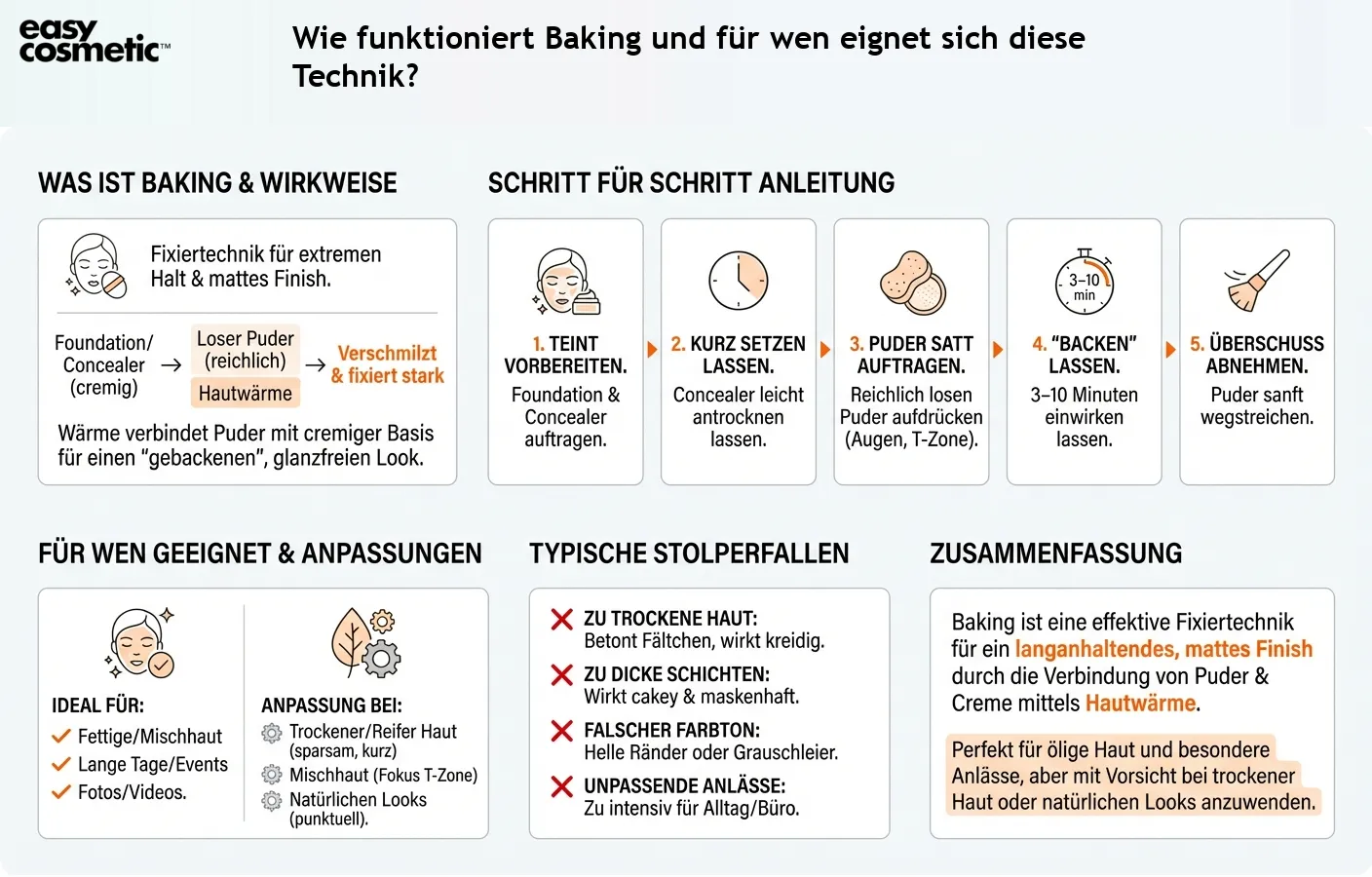 Wie funktioniert Baking und für wen eignet sich diese Technik?